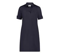 Hemdblusenkleid VERA MONT "Damen mit Taschen", Damen, Gr. 48, Normalgrößen, night sky, Obermaterial: 76% Baumwolle, 21% Polyamid, 3% Elasthan, gerade kurz, Kleider (20039618-48) night sky