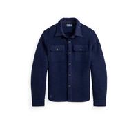 Hemdjacke aus gefilzter Wollmischung L Blue