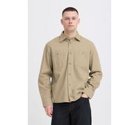 Hemdjacke BLEND "BHDenny", Herren, Gr. XXL, winter twig, Twill, 100% Baumwolle, gemustert, Basic, weit normal, ohne Ausschnitt, mit Knopf, Jacken, Basic Overshirt mit Brusttaschen (27943435-XXL) winte