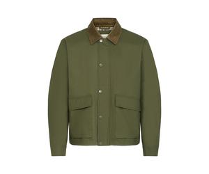 Hemdjacke BLEND "BHFINN JKT", Damen, Gr. M, winter moss, Web, Obermaterial: 100% Baumwolle, unifarben, relaxed fit normal, Jacken Hemdjacke (53808517-M)