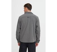 Hemdjacke BLEND "BHShirt", Herren, Gr. S, charcoal mix, 100% Polyester, unifarben, regular fit, ohne Ausschnitt, normaler offener Saum, Jacken, Moderne Hemdjacke mit Taschen (13348444-S) charcoal mix