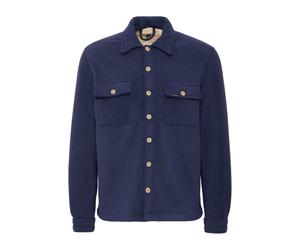 Hemdjacke BLEND "Hemdjacke BHBAKI", Herren, Gr. XL, blau (marineblaus), Obermaterial: 100% Polyester PES., Jacken (90508016-XL) marineblaus