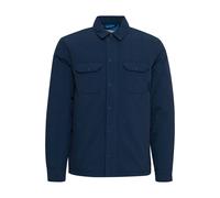 Hemdjacke BLEND "Hemdjacke BHJacket", Herren, Gr. L, blau (marineblaus), Obermaterial: 100% Nylon NY., regular fit normal, Jacken (52028225-L) marineblaus