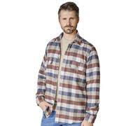 Hemdjacke CASAMODA "CASAMODA Hemdjacke kariert", Herren, Gr. XL, rot, 100% Baumwolle, Jacken (25488611-XL) rot