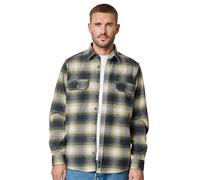 Casa Moda Casual Fit Hemdjacke grün, Einfarbig
