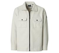 Hemdjacke CASAMODA "CASAMODA Hemdjacke uni", Herren, Gr. M, beige, 93% Polyester, 7% Wolle, Jacken (19718169-M) beige