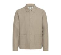 Hemdjacke CASUAL FRIDAY "Hemdjacke CFArto", Herren, Gr. XXL, braun (roasted cashew melange), Obermaterial: 67% Polyester PES. 29% Viskose CV. 4% Elasthan EL., Jacken (82771468-XXL) roasted cashew mela