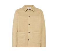 Hemdjacke KRONSTADT "Hemdjacke KSGeorgio", Herren, Gr. 3XL, beige (sand mix), Obermaterial: 90% Polyester PES. 10% Viskose CV., Jacken (41841801-XXXL) sand mix
