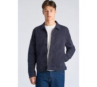 Hemdjacke LINDBERGH "Hemdjacke Relaxed Fit", Herren, Gr. M, navy, Obermaterial: 98% Baumwolle, 2% Elasthan, lässig geschnitten, Jacken (86670266-M) navy
