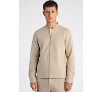 Hemdjacke LINDBERGH "Hemdjacke Slim Fit", Herren, Gr. S, beige (lt stone), Obermaterial: 75% Polyester, 22% Viskose, 3% Elasthan; Futter: 95% Polyester, 5% Elasthan, schmal, Jacken (20325526-S) lt sto