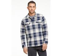 Hemdjacke LINDBERGH "Lindbergh Hemdjacke", Herren, Gr. L, blau (navy), Obermaterial: 100% Baumwolle, lässig geschnitten, Jacken (64452969-L) navy