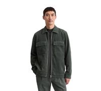 Hemdjacke MARC O'POLO, Damen, Gr. M, mangrove, Cord, Obermaterial: 100% Baumwolle, loose fit normal, Rundhals, 1-Knopf-Manschette, Jacken Hemdjacke, Reißverschluss, Brusttaschen, Lockerer Fit (4834316