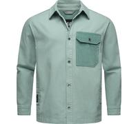Ragwear Outdoorhemd Herren Regular Fit Baumwolle aqua, XXL