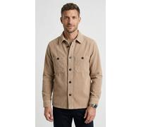 Hemdjacke OLYMP, Herren, Gr. XXL, beige, Cord, Obermaterial: 100% Baumwolle, casual, oversize normal, Langarm Manschette, Jacken, Die perfekte Kombination aus Hemd und Jacke für jeden Anlass, aus Cord