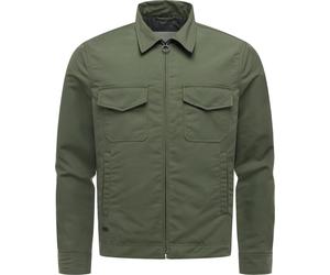 Hemdjacke RAGWEAR "Dyphner YOUMODO", Herren, Gr. L (52), olivgrün, Obermaterial: 80% Polyester, 20% Nylon; Innenfutter: 100% Polyester, gerade hüftbedeckend, Ärmel mit Ärmelschlitz abgesteppte Kante m
