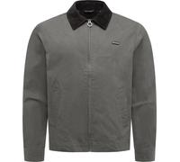 Hemdjacke RAGWEAR "Hertan Vintage", Herren, Gr. XL (54), grau, Obermaterial: 100% Baumwolle. Innenfutter: 100% Polyester, gerade hüftbedeckend, Ärmel mit Ärmelschlitz abgesteppte Kante verstellbar, Ja