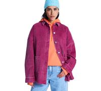 Hemdjacke ROXY "Kick Back Washed Cord", Damen, Gr. XL, pink (rhododendron), Obermaterial: 100% Baumwolle., Jacken (29360767-XL) rhododendron