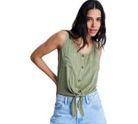 Hemdjacke ROXY "Tropical Hill", Damen, Gr. S, oil grün, Obermaterial: 100% Viskose;, Jacken (73587765-S) oil grün