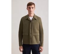 Hemdjacke SEIDENSTICKER, Herren, Gr. XL, olive, 97% Baumwolle, 3% Elasthan, unifarben, Jacken (31607131-XL) olive