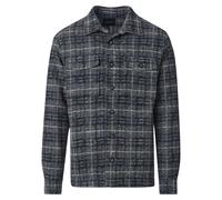 Hemdjacke VENTI "VENTI Hemdjacke kariert", Herren, Gr. 46, dunkelblau, 60% Polyester, 25% Polyacryl, 15% Wolle, Jacken (12804916-46) dunkelblau