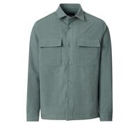 Hemdjacke VENTI "VENTI Hemdjacke uni", Herren, Gr. 62, grün, 66% Polyester, 28% Viskose, 6% Elasthan, Jacken (53637217-62) grün