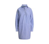 Hemdkleid aus merzerisierter Baumwolle 34 Blue