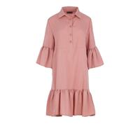 Hemdkleid aus Tencel in zartem Rosa L