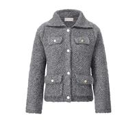 Hemisphere - Strickjacke aus Alpaka-Mix - Größe L - grau