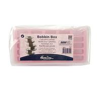 Hemline Aufbewahrungsbox für Spulen, Kunststoff, für 25 Spulen