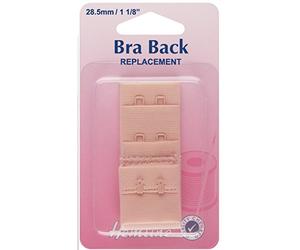Hemline Damen Bra Back Replacement BH-Rücken, Nude, 50mm