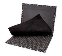 Hemline Gold Quilters Multifunktionsmappe (30 x 24 x 2,5 cm/ schwarz/ weiß)
