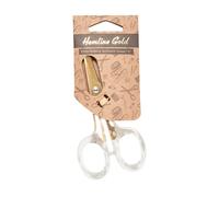 Hemline Gold Stickschere (125 mm / 5"/ transparent/ gold)