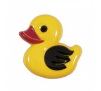 Hemline Knöpfe in Entenform, 23 mm, Gelb, 3 Stück