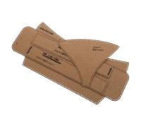 Hemobllo DIY Handtaschen Vorlage Set No Cut Papiermuster für Handtasche Baguette Unterarmtasche mit Anleitung Vielseitig für Basteln Nähen Scrapbooking für Kreative DIY enthusiasten