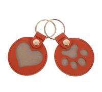 Hemobllo Erinnerungs Schlüsselanhänger Kompakt 2 Stück, Grün, für Tierhaare | Schlüsselanhänger für Fell, Pu, Elegant und Leicht, Geschenk für Katzenliebhaber, Haustieranhänger