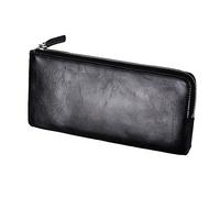 Hemobllo Lange Herren-geldbörse Leichte Herren-Handtasche mit Schickem Münzfach Multifunktionales Business-Design für Kreditkarten für Reisen und Alltag