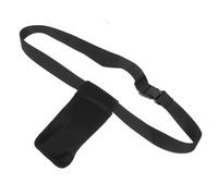 Hemobllo Praktische Schwarze Gürteltasche für Ätherische Öle Tragbarer Organizer für Flaschen Langlebig Umweltfreundlich für Professionelle Masseure und Unterwegs