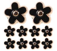 HEMOTON 20stücke Druckknöpfe zum Nähen Runde Metallknöpfe für Kleidung Sicherheitsknöpfe als Knopfnadelbrosche Broschennadeln für Damenblusen Hemden und Kleider Clipknöpfe für Hemden Druck