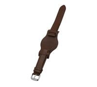 HEMOTON Klassisches Uhrenarmband aus Kuhhaut Anti metall allergie Strap für Herren und Damen Installieren Langlebig Komfortabel Geeignet für Schnittstelle Vintage Stil