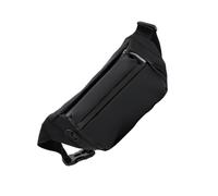 HEMOTON Sporttasche Herren Rucksack Schwarze Bauchtasche für Herren Sportbeutel Verstellbare Umhängetasche für Camping Wandern Mountainbiken und Laufen Diebstahlsichere Gürteltasche mit Ha