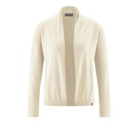 HempAge Damen-Cardigan mit Schalkragen Hanf/Biobaumwolle Nature (Natur) XL