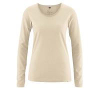 HempAge Damen Langarm-Shirt Lene Hanf/Bio-Baumwolle Gobi XXL