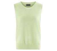 HempAge Damen Pullunder Hanf/Biobaumwolle Matcha(Grün) M