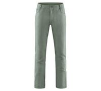 HempAge Damen und Herren Sommerhose Metro 100 % Hanffaser Thyme (Grün) XL