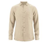 HempAge Herren Hemd 100% Hanf Gobi Sand XL