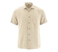 HempAge Herren Kurzarm-Hemd Gobi XL