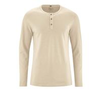 HempAge Herren Langarm-Shirt Hanf/Bio Baumwolle Gobi XL