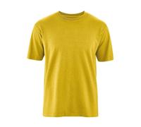 HempAge Herren T-Shirt Basic Light Curry L