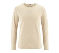 HempAge Klassisches Langarmshirt Hanf/Biobaumwolle Gobi(Beige) M