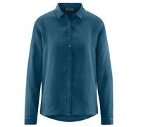 HempAge Reine 100% Hanfbluse Reef (Blau) XL